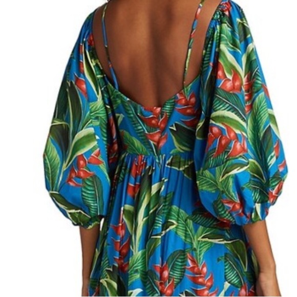 Farm Rio Dream Garden Midi Dress - Picture 3 of 11